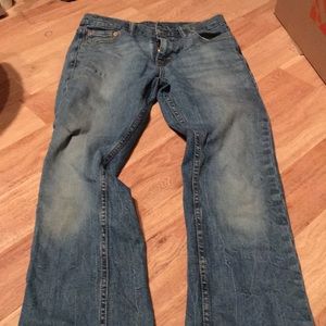 Levi blue jeans